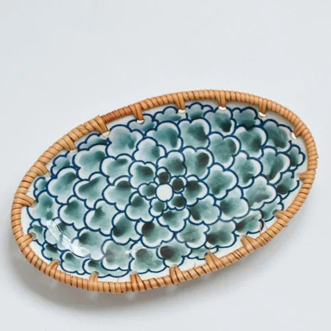 Original Japanese Rattan Plate