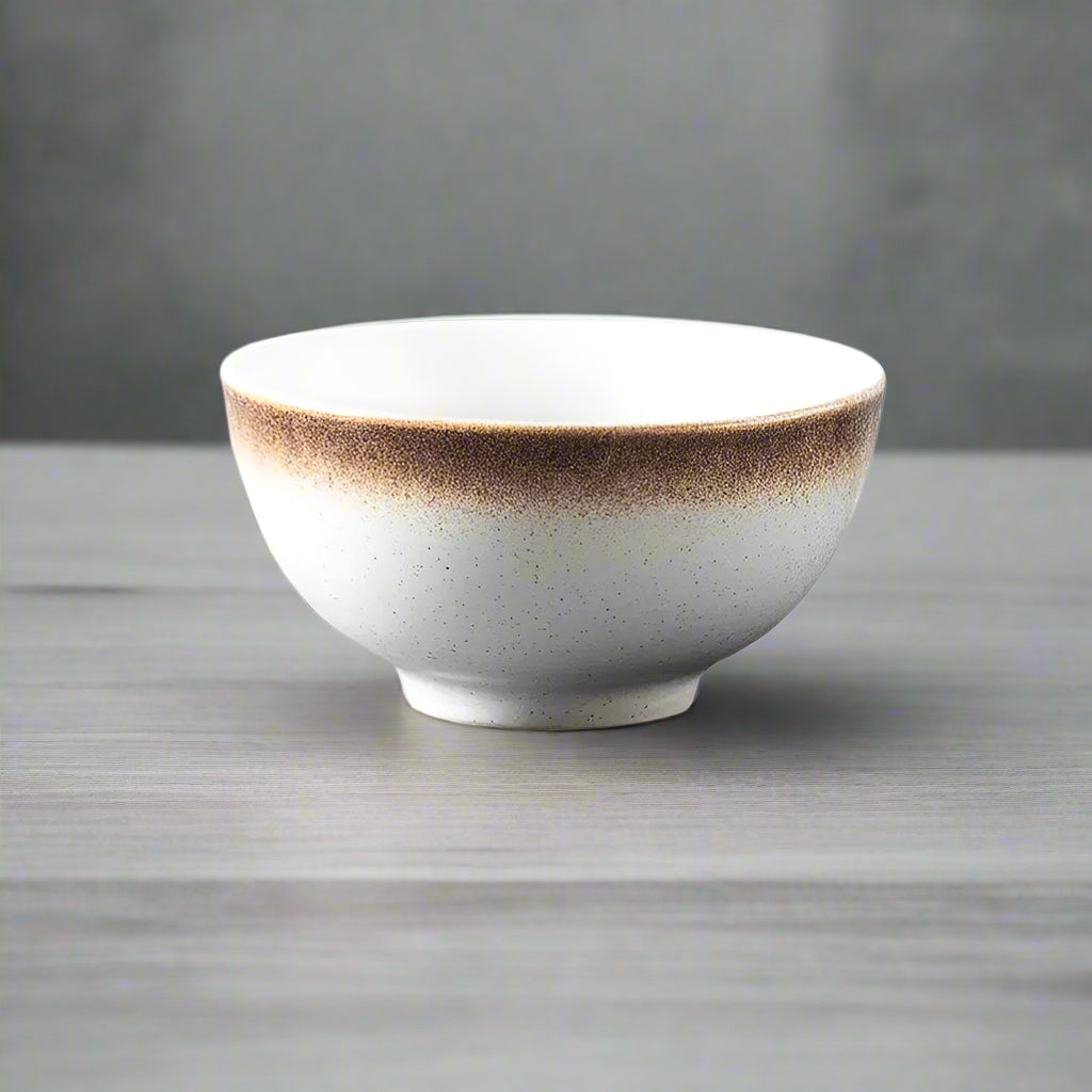 Bol Japonais en Grès blanc