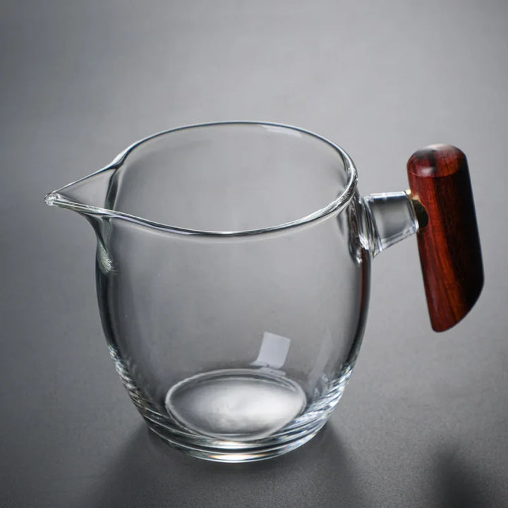 Mini Théière Japonaise en Verre à Poignée Originale