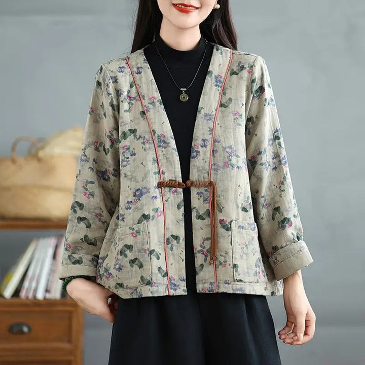 Veste Kimono Femme Rétro unique