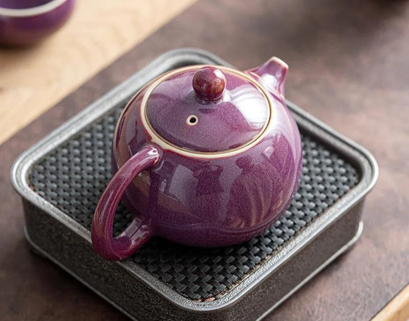 Théière Japonaise Violette Unique