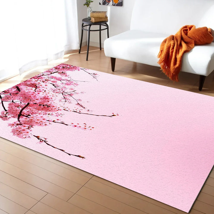 Tapis de salon Japonais Fleur de cerisier