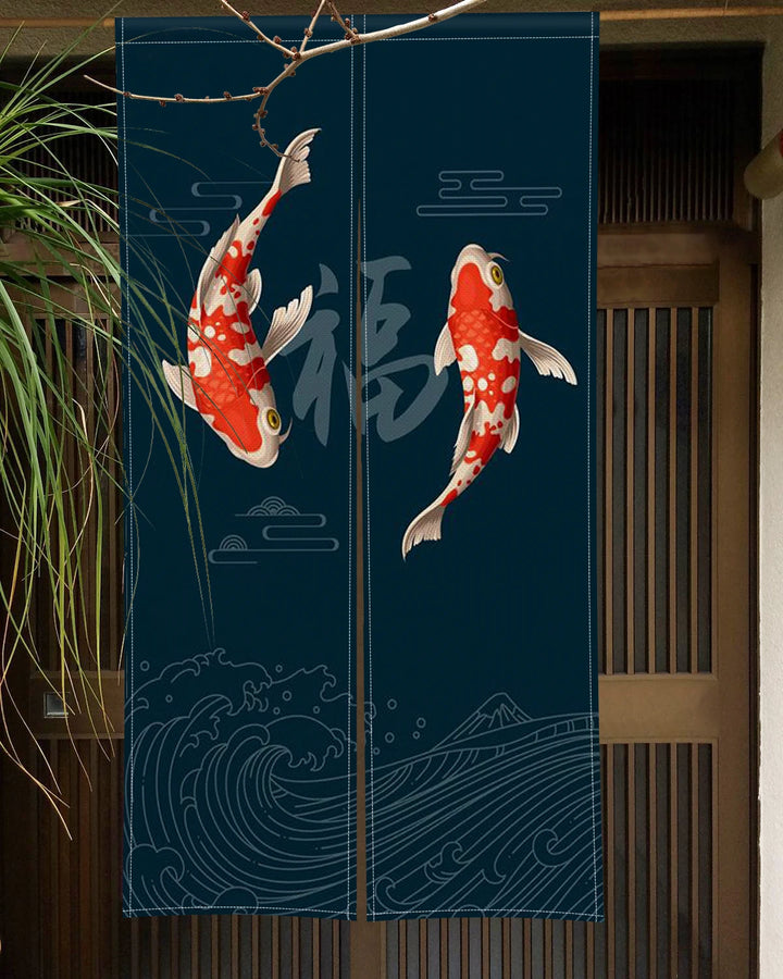 Rideau Japonais Koi