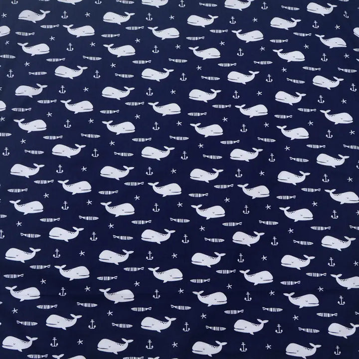 Furoshiki Baleine coton