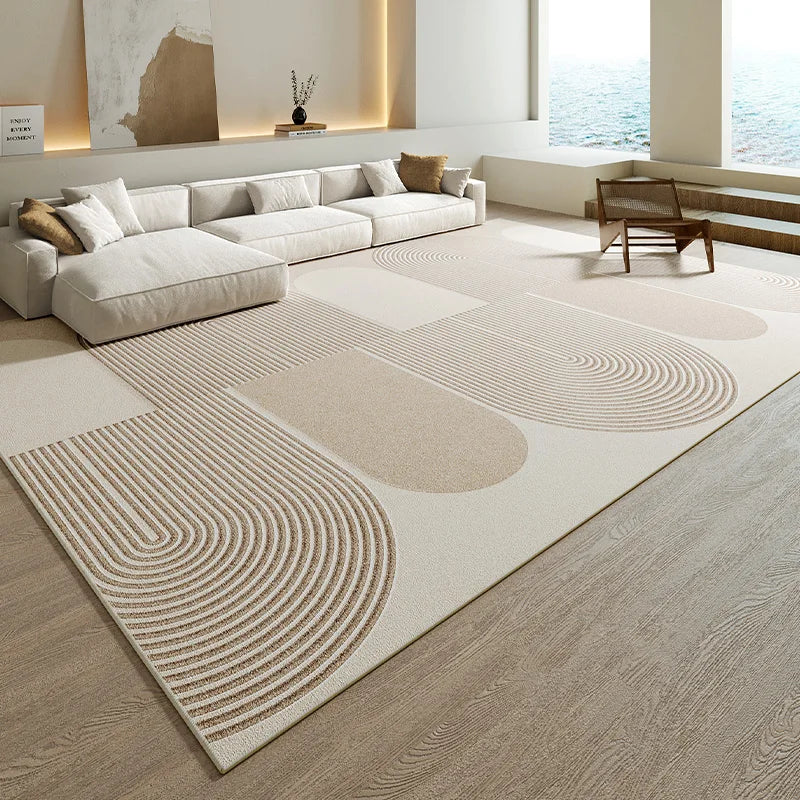 Tapis de salon japonais en relief