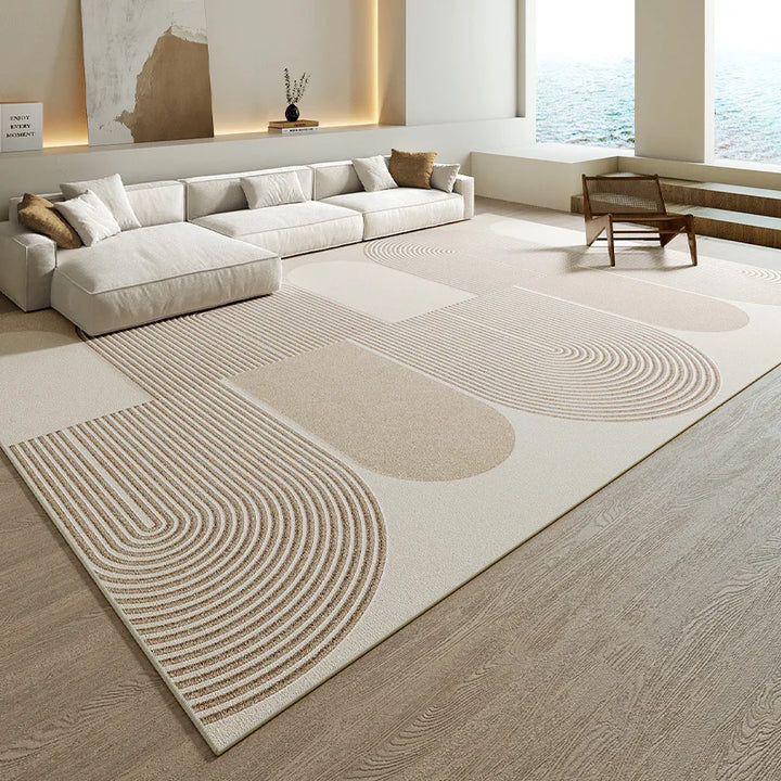 Tapis de salon japonais en relief