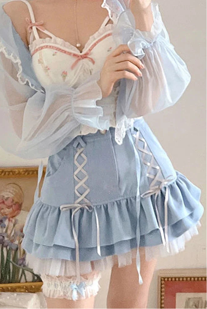 Mini Jupe Japonaise Vintage Tendance