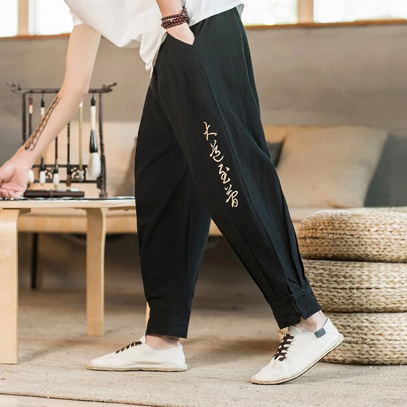 Pantalon Style Japonais traditionnel