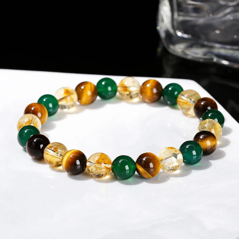 Bracelet Japonais Œil de Tigre mixte