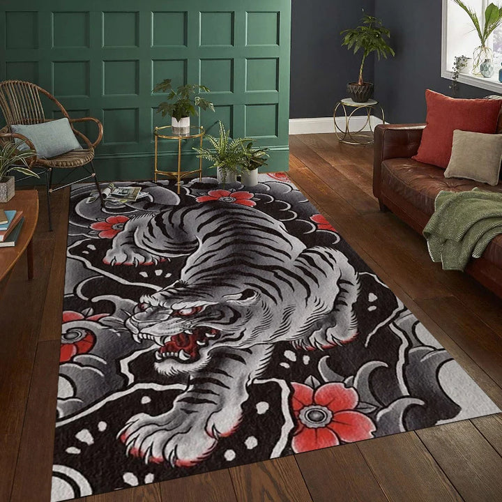 Tapis de salon Japonais Tigre