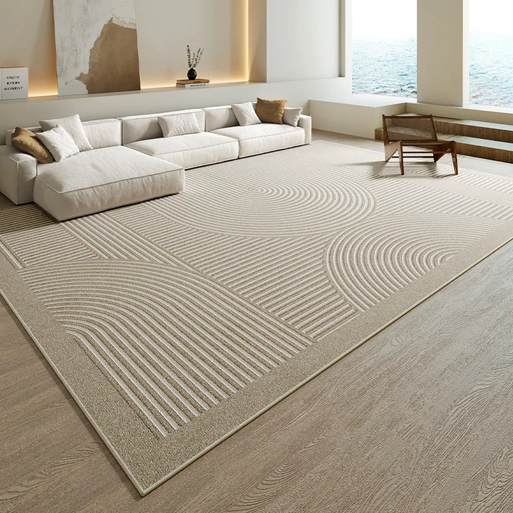 Tapis de salon japonais en relief