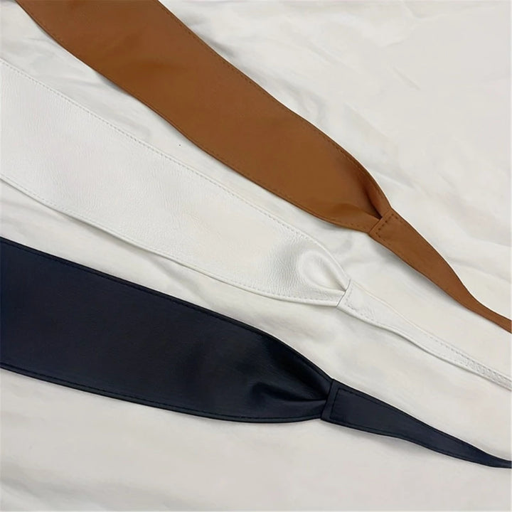 Ceinture obi cuir