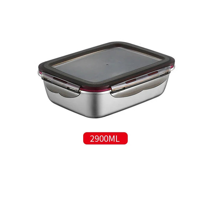 Auslaufsichere Bento-Box aus Edelstahl