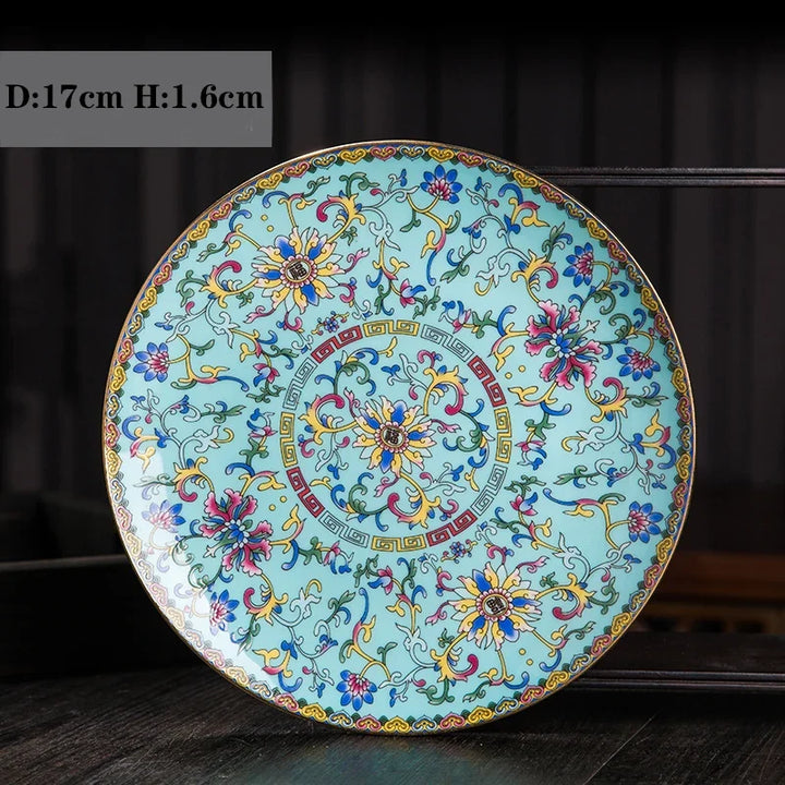 Japanese Artistic Ceramic Plate