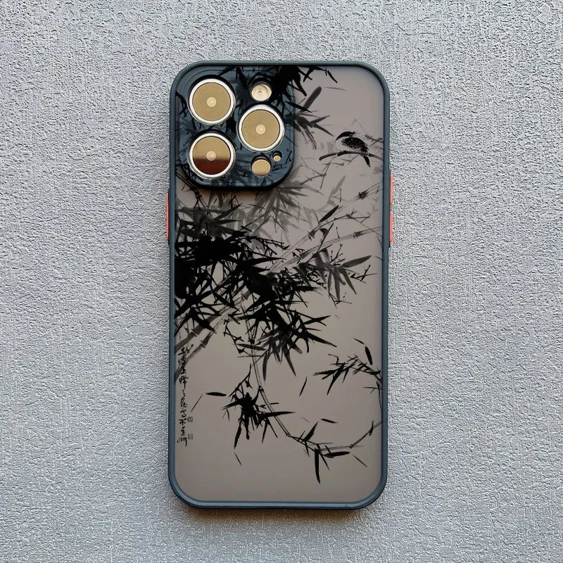 Coque de téléphone japonaise Bambou