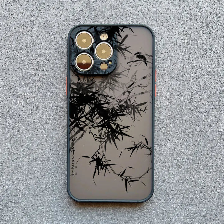 Coque de téléphone japonaise Bambou