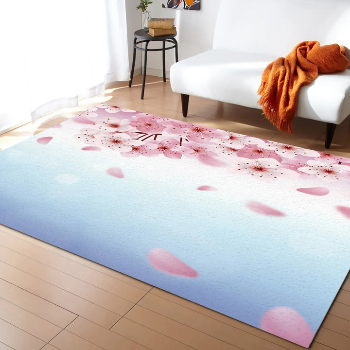 Tapis de salon Japonais Fleur de cerisier