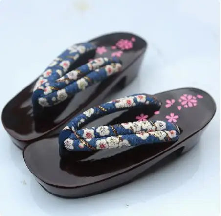 Geta Japonaise Moderne bleu