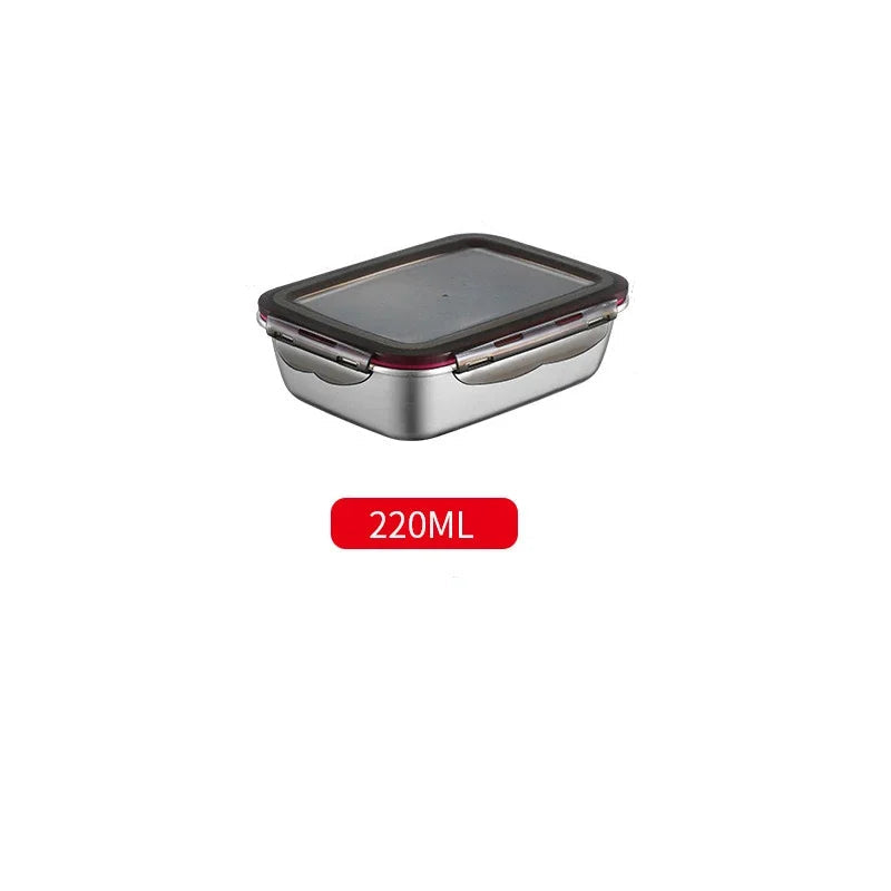 Auslaufsichere Bento-Box aus Edelstahl