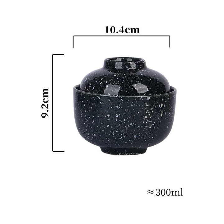 Bol Soupe Japonais Noir