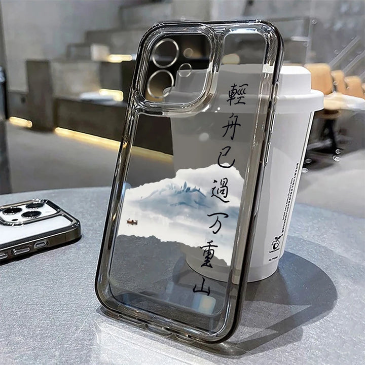 Coque de téléphone japonaise calligraphie