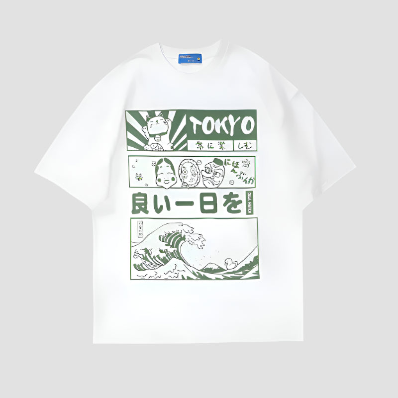 T-Shirt Illustration Japonaise