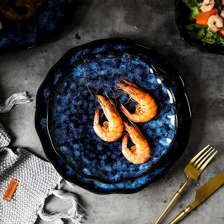 Assiette Japonaise Rétro