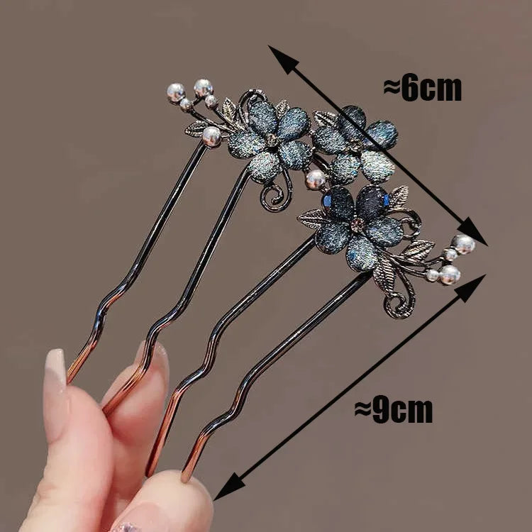 Épingle Japonais U Fleur perle