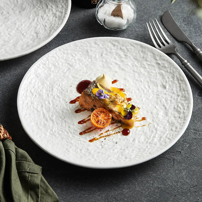 Assiette Japonaise Ronde Moderne