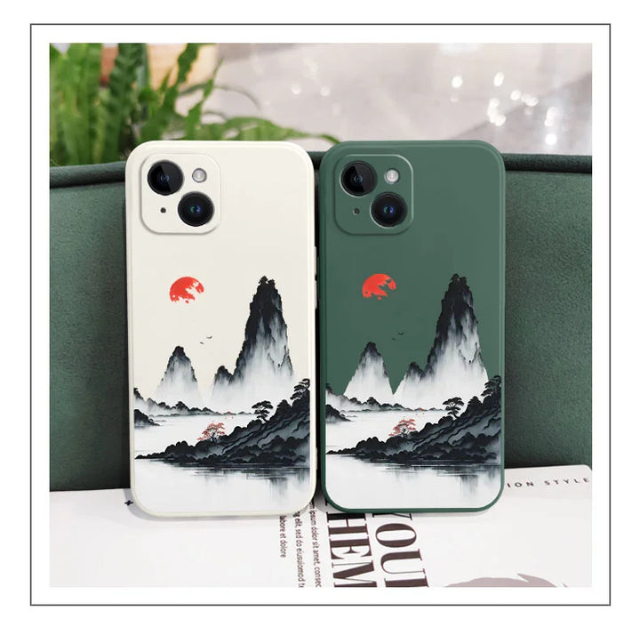 Coque de téléphone japonaise nature