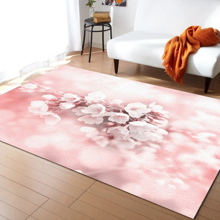 Tapis de salon Japonais Fleur de cerisier