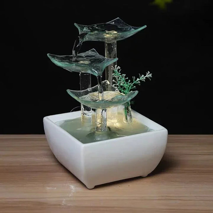 Fontaine Japonaise Minimaliste