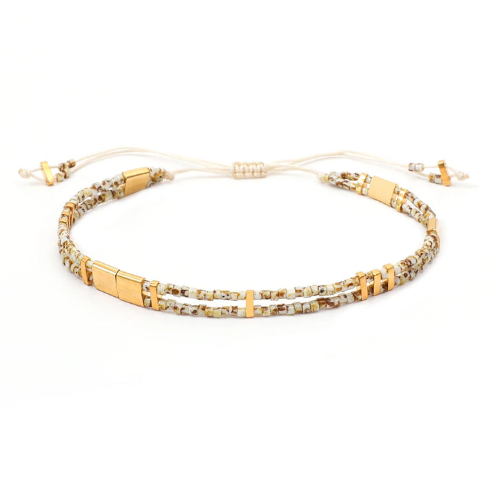 Bracelet Miyuki Tila jonc à breloques