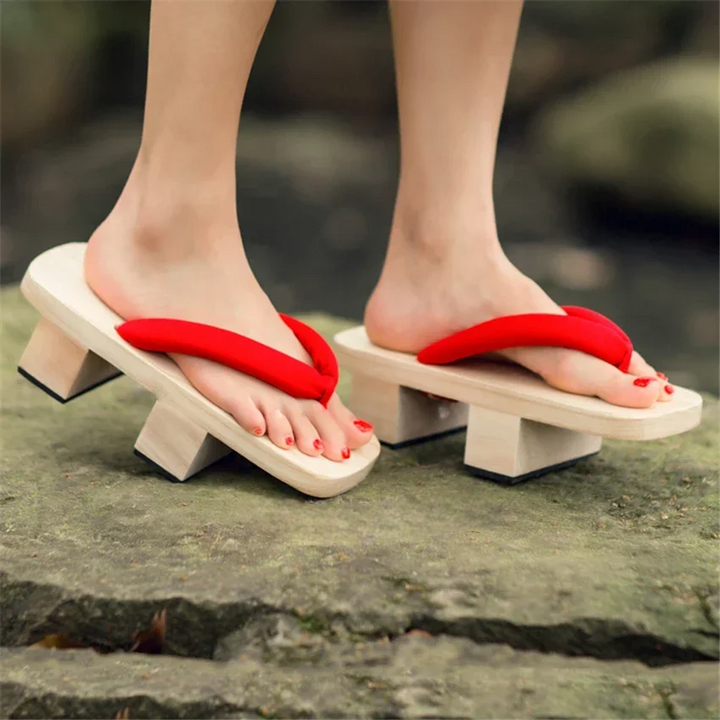 Geta Femme Unie Rouge