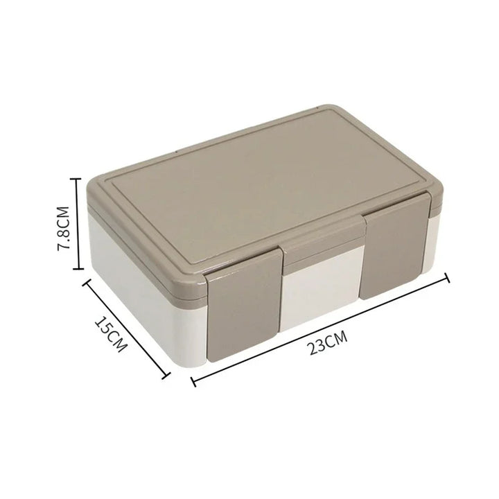 Boîte Bento 4 Compartiments Khaki