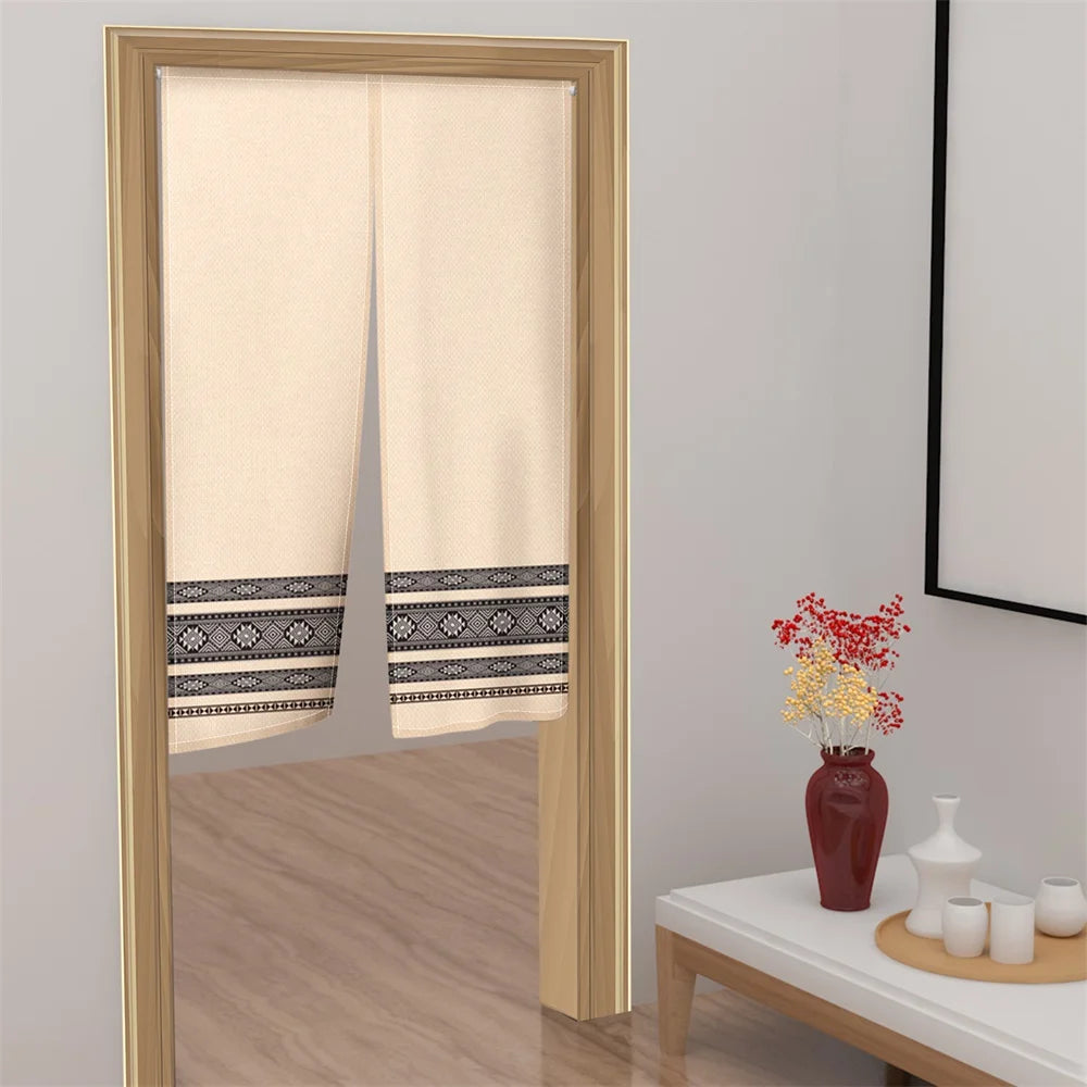 Japanese Printed Curtain