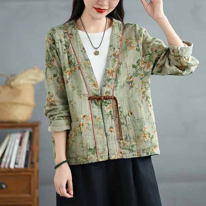 Veste Kimono Femme Rétro de qualité