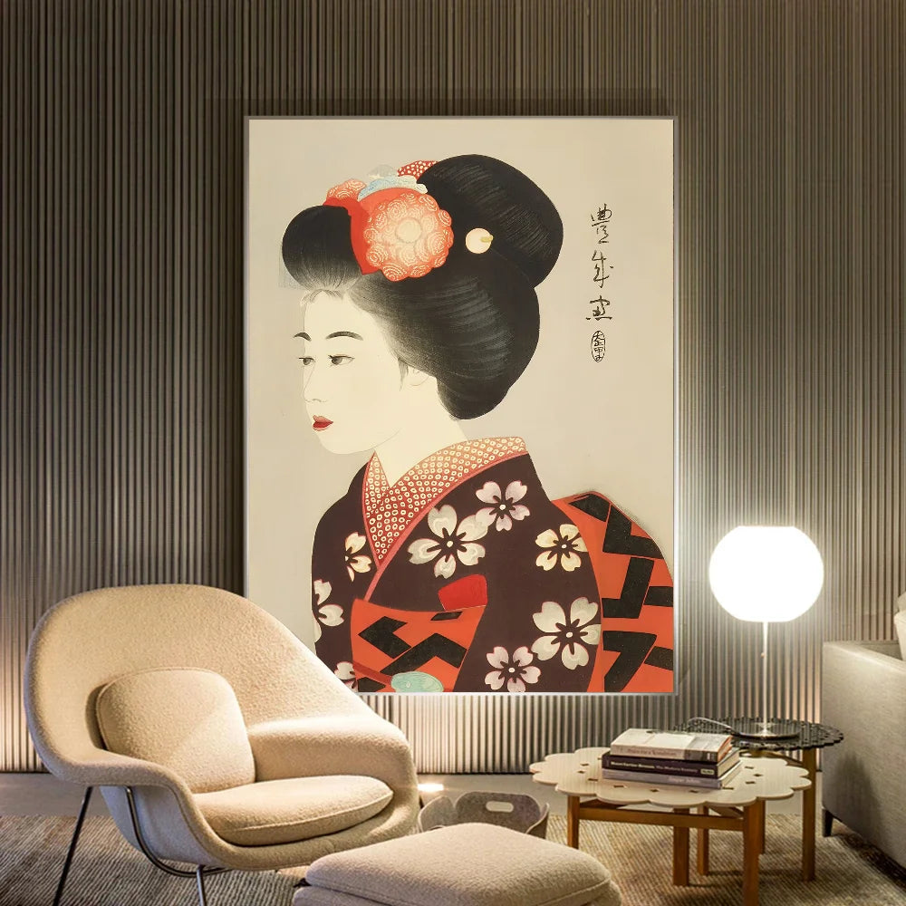 Tableau Japonais Maiko