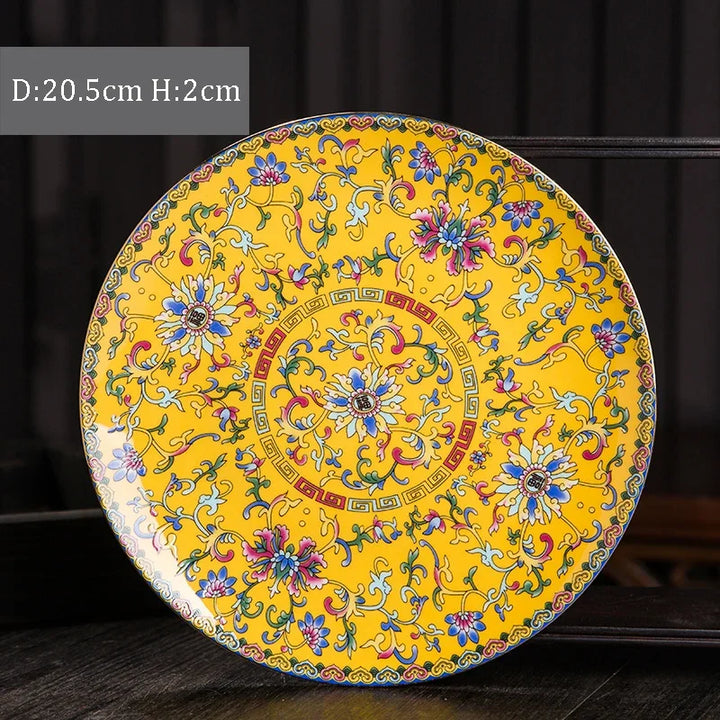 Japanese Artistic Ceramic Plate