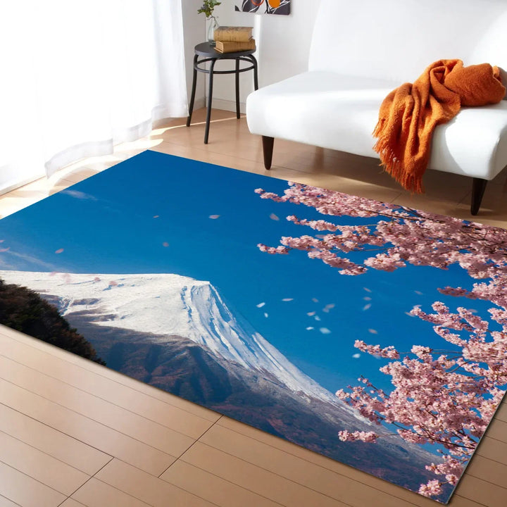 Tapis de salon Japonais Fleur de cerisier