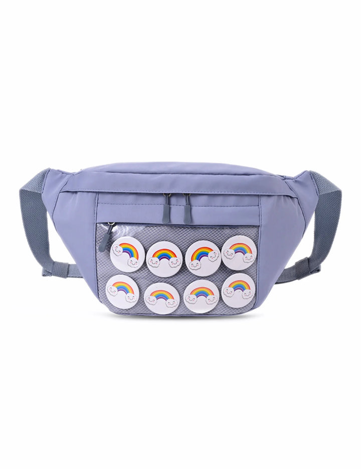 Sac Banane Japonais bleu