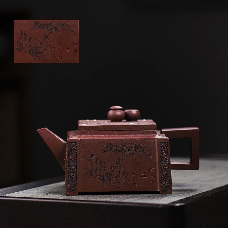 Théière Japonaise Carrée Pratique