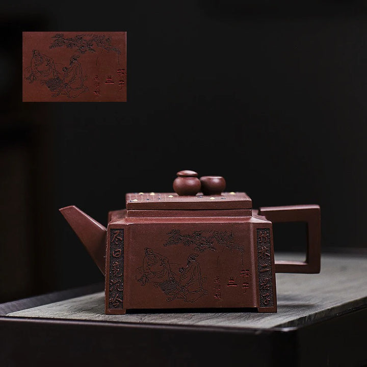 Théière Japonaise Carrée Pratique