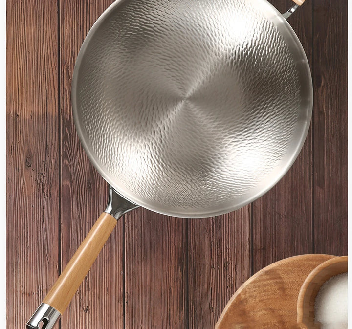 Wok Japonais Martelé Haut
