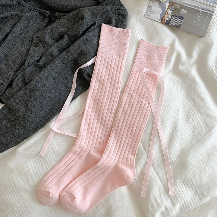 Chaussettes Japonaises Mignonnes Rose