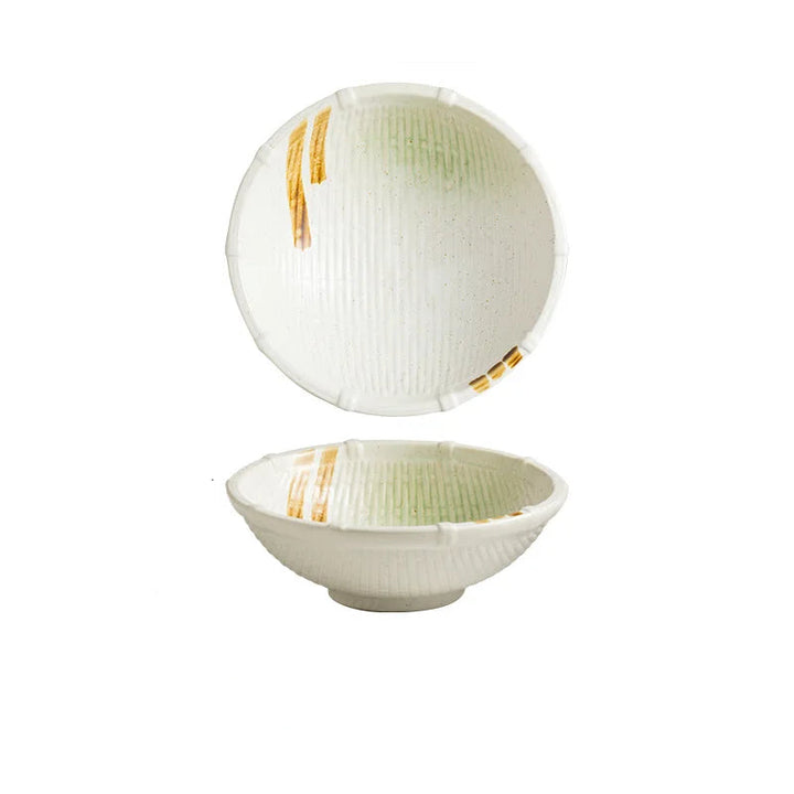 Bol Japonais Céramique Stylé Blanc