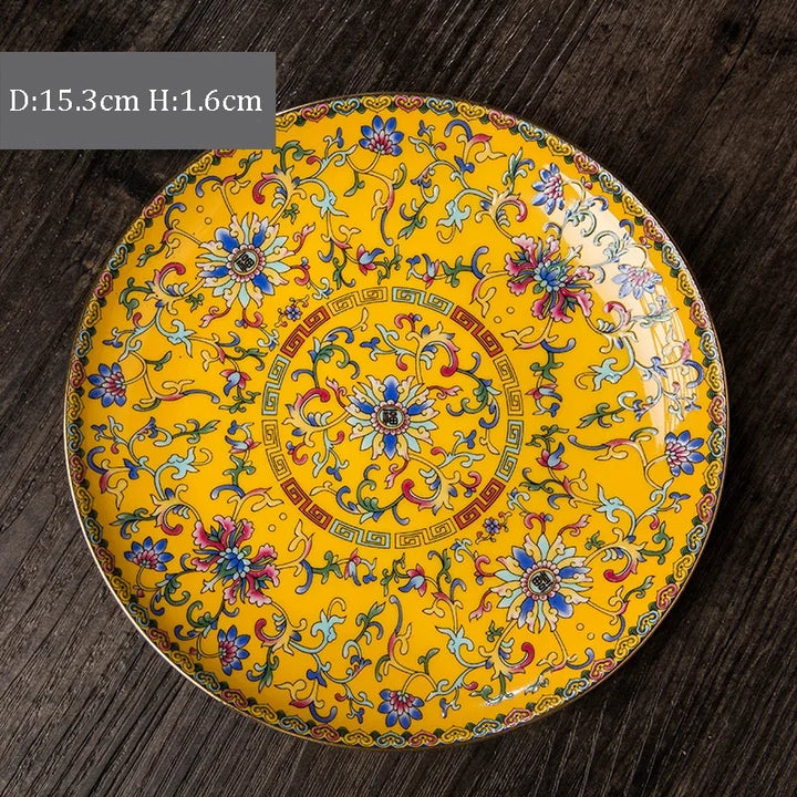 Japanese Artistic Ceramic Plate