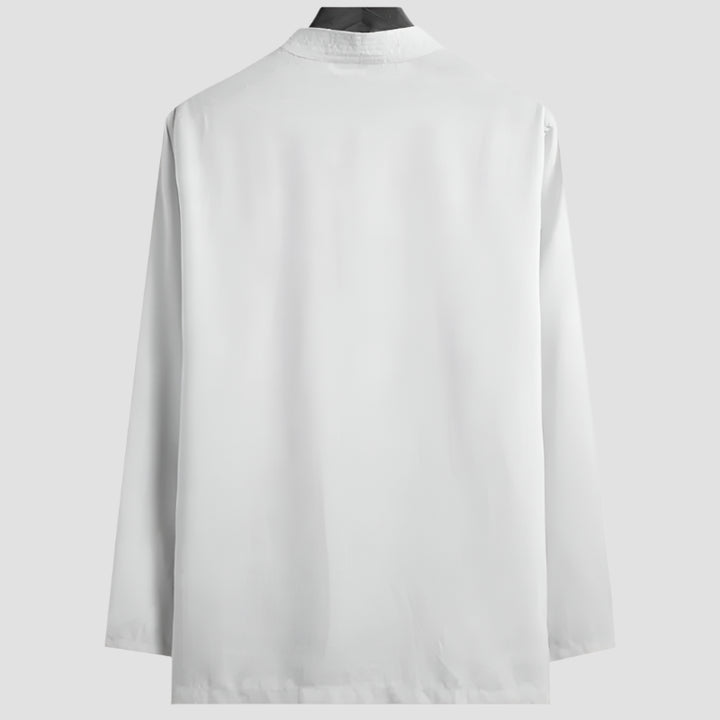 Chemise Japonaise Blanche Classique Élégantes