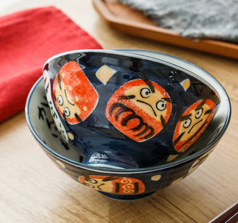 Bol Japonais Daruma Superposé