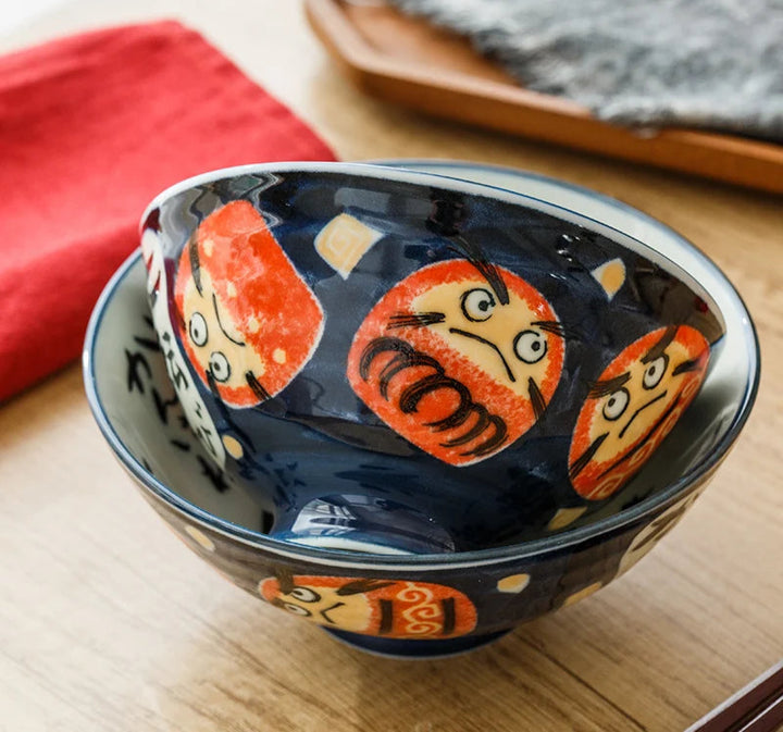 Bol Japonais Daruma Superposé